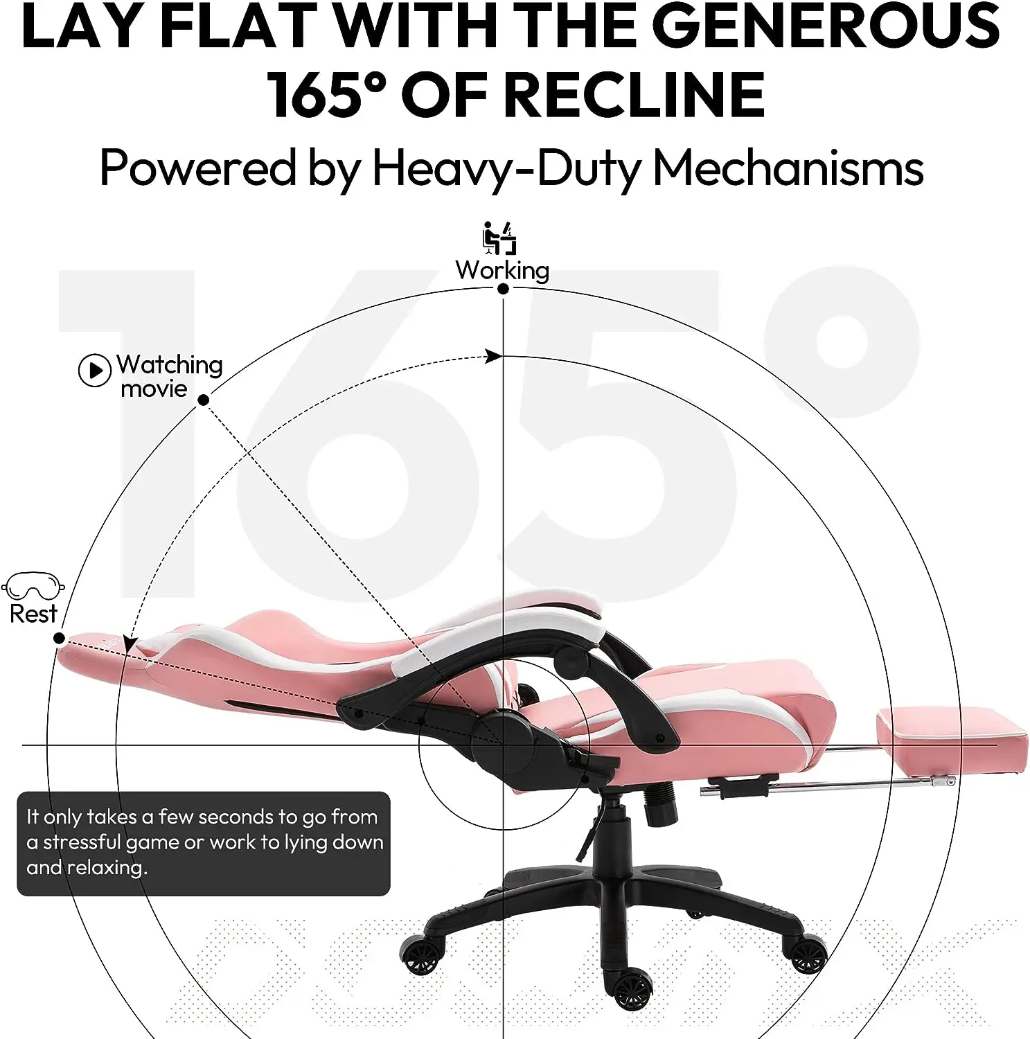 Dowinx Racing Series 6688-White&Pink - Image 7