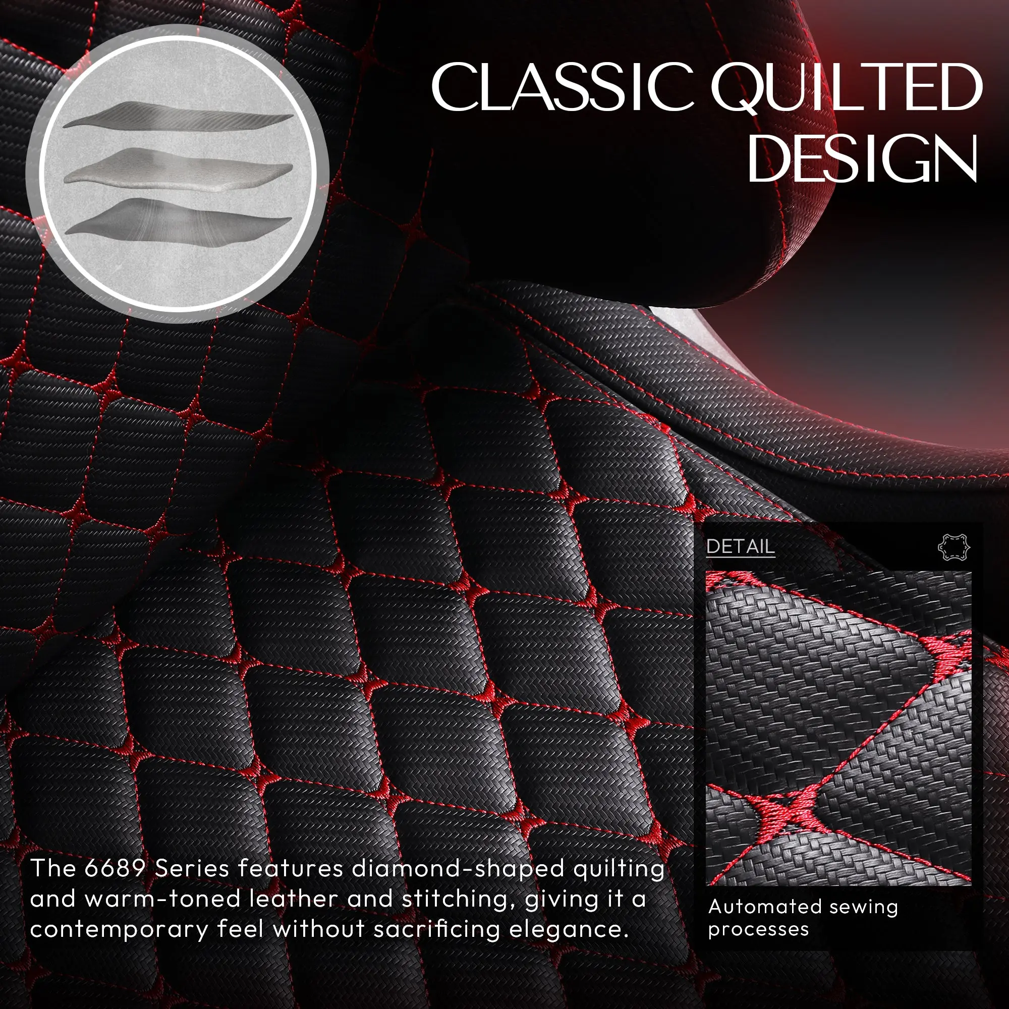 Dowinx Retro Series 6689-Black - Image 5