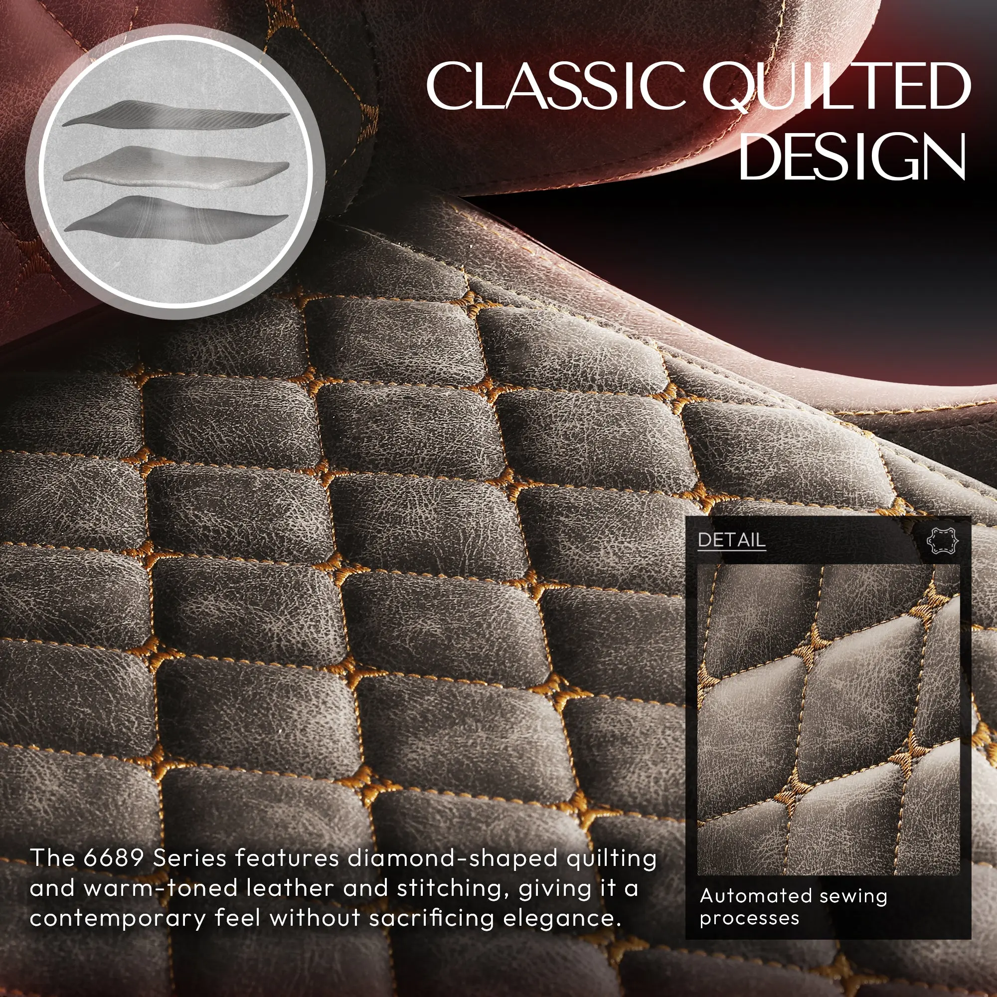 Dowinx Retro Series 6689-Brown - Image 6