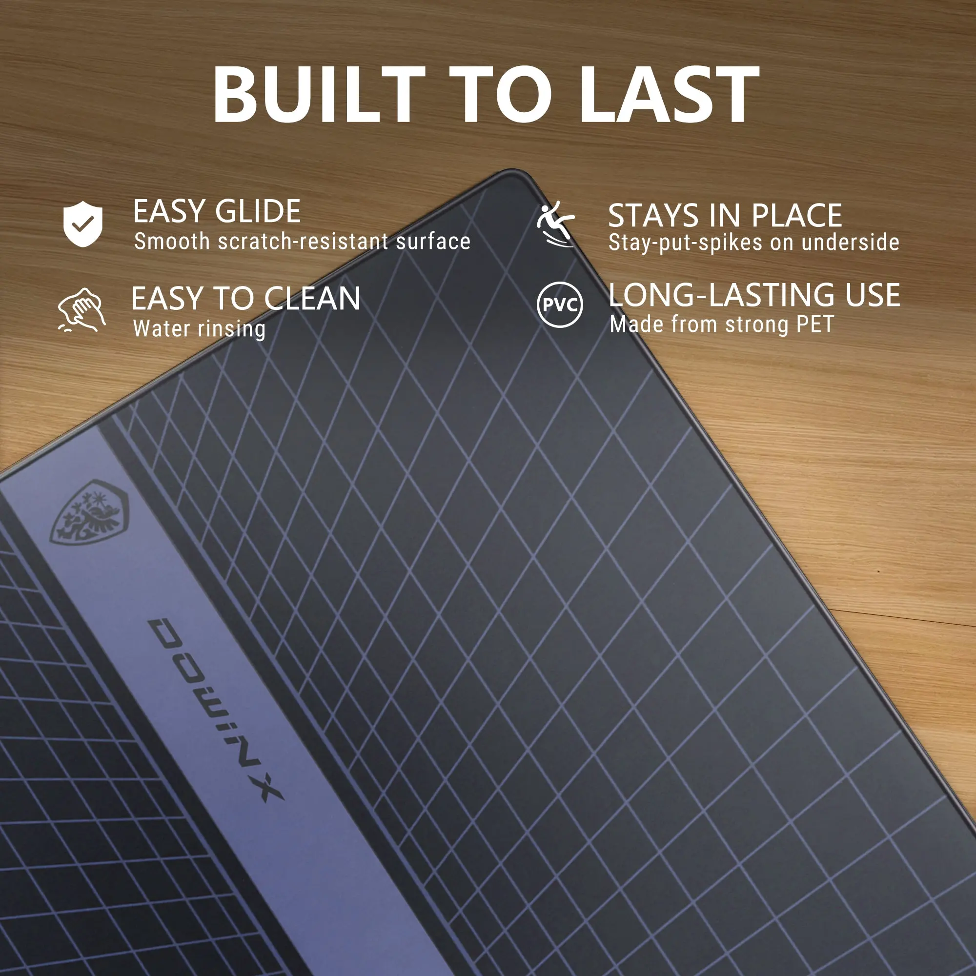 DOWINX CHAIR MAT-BLUE - Image 3