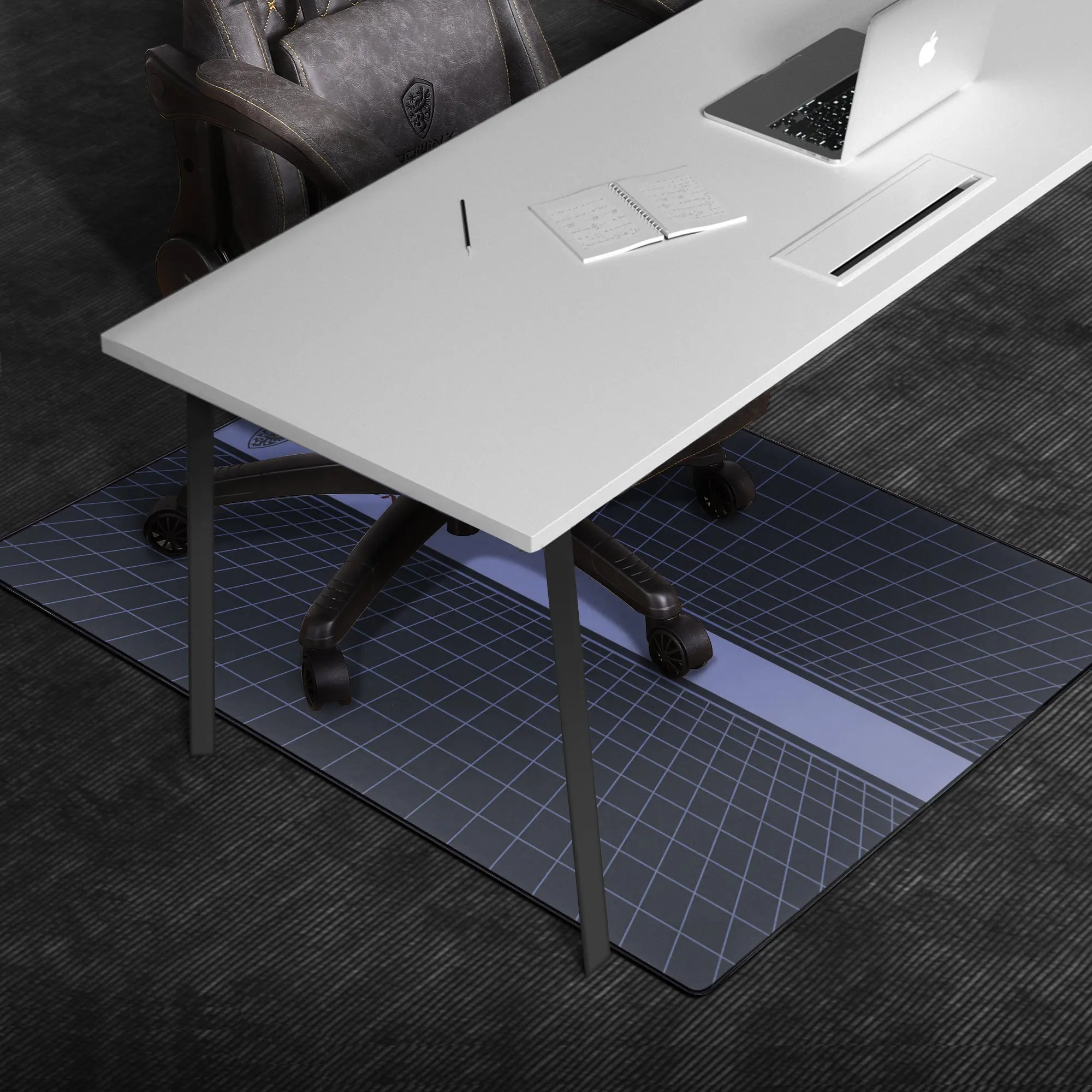 DOWINX CHAIR MAT-BLUE - Image 7