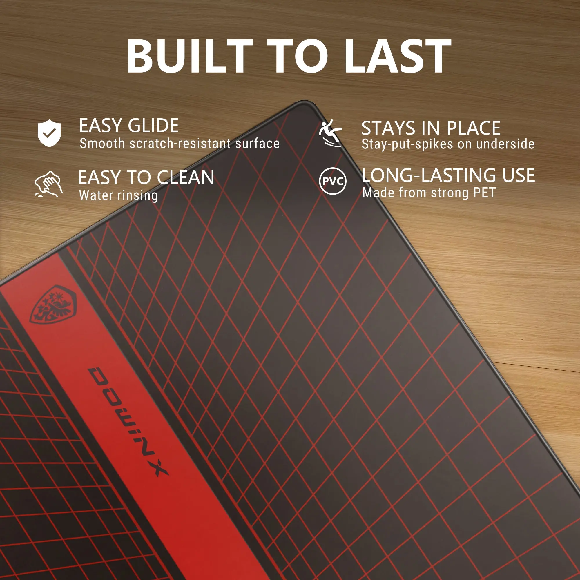 DOWINX CHAIR MAT-RED - Image 3