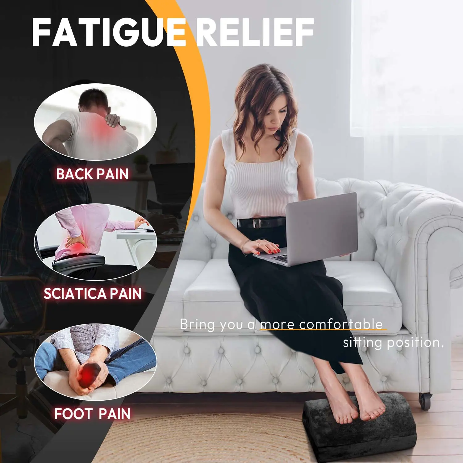 DOWINX DESK FOOTREST DOUBLE LAYER - Image 3