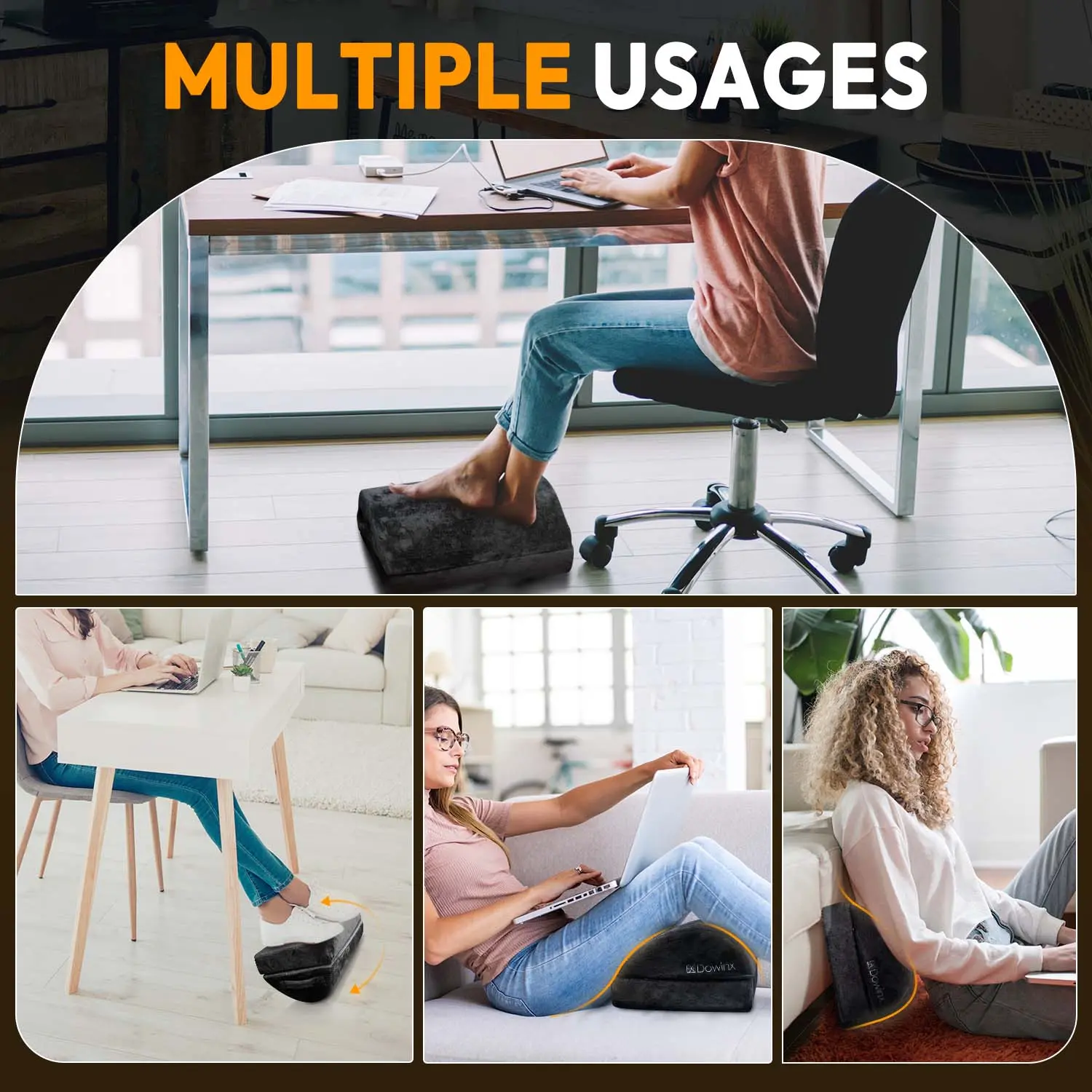 DOWINX DESK FOOTREST DOUBLE LAYER - Image 4