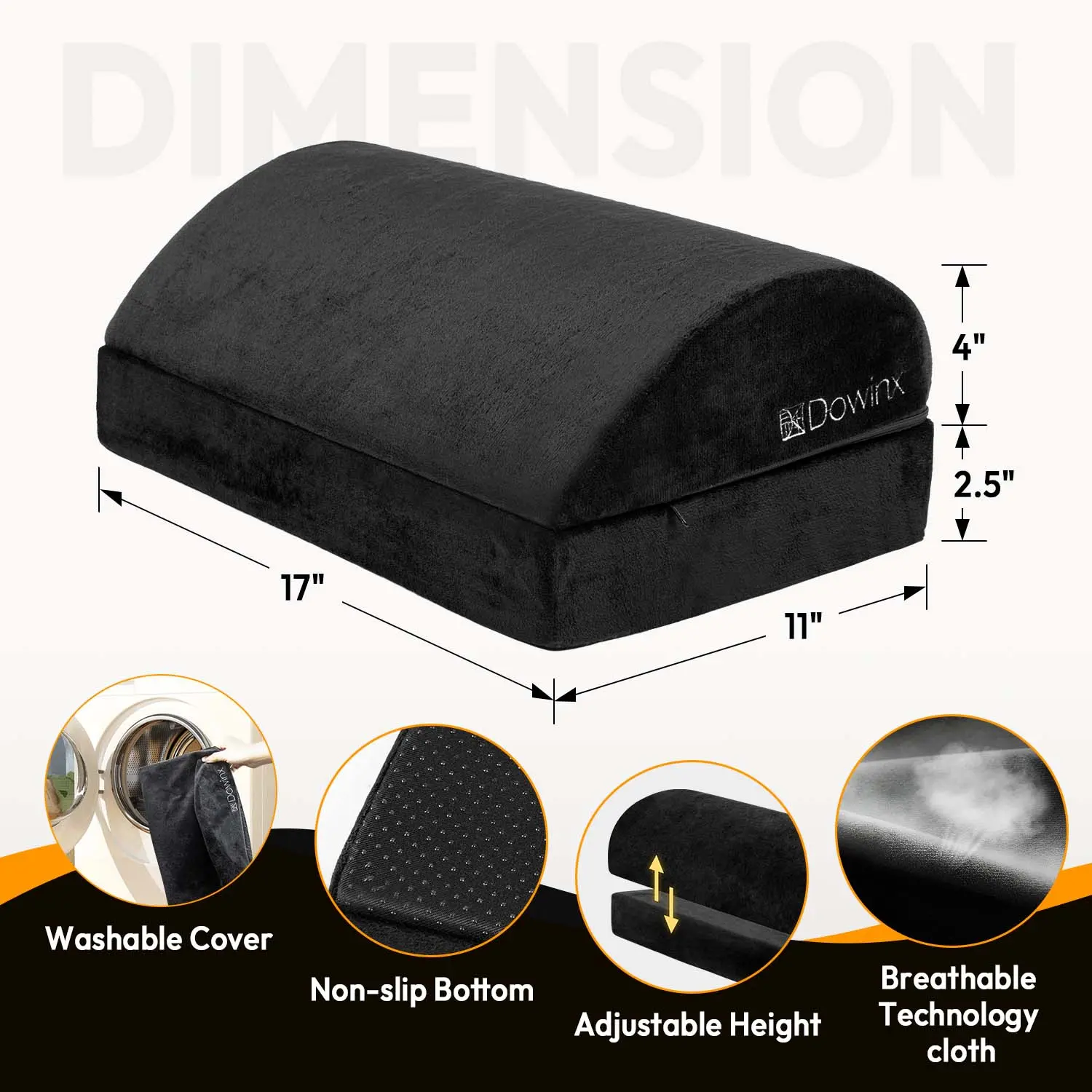 DOWINX DESK FOOTREST DOUBLE LAYER - Image 6