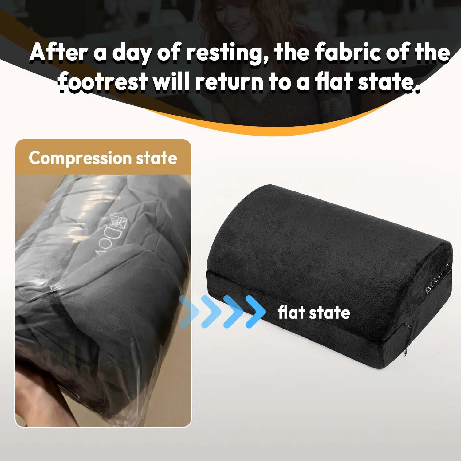 DOWINX DESK FOOTREST DOUBLE LAYER - Image 7