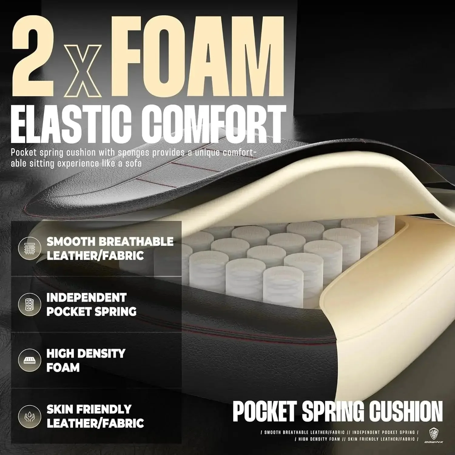 HEAVY-DUTY SERIES MB30 Black（PU） - Image 6