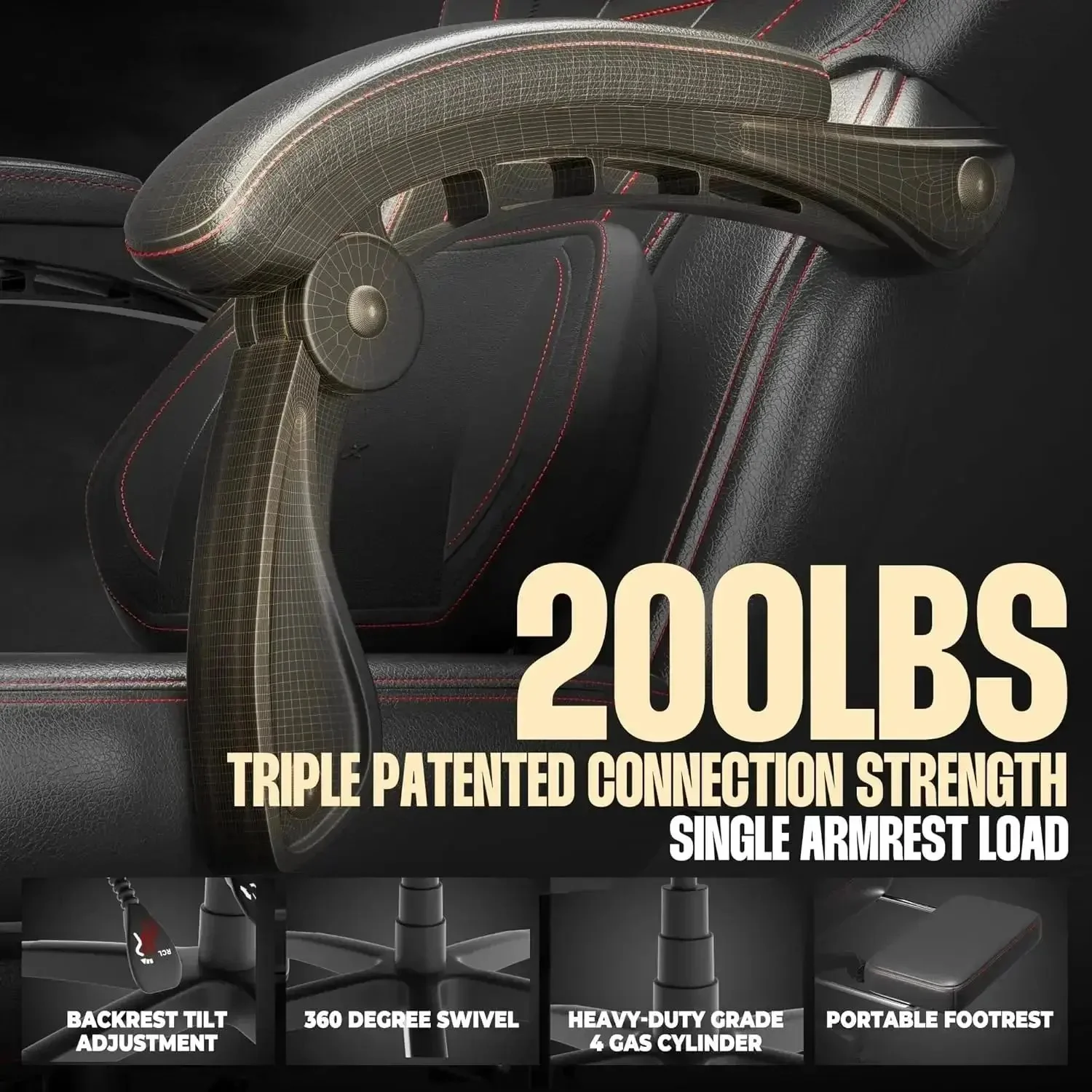 HEAVY-DUTY SERIES MB30 Black（PU） - Image 9