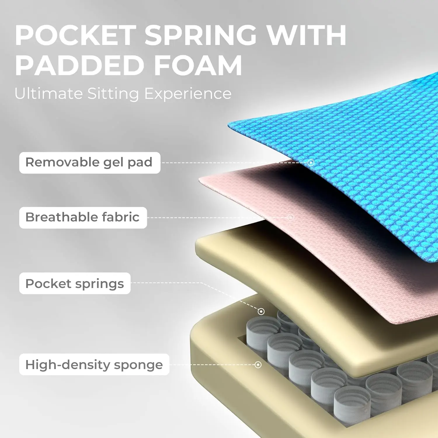 Dowinx Simple Series 6657D-Pink - Image 3