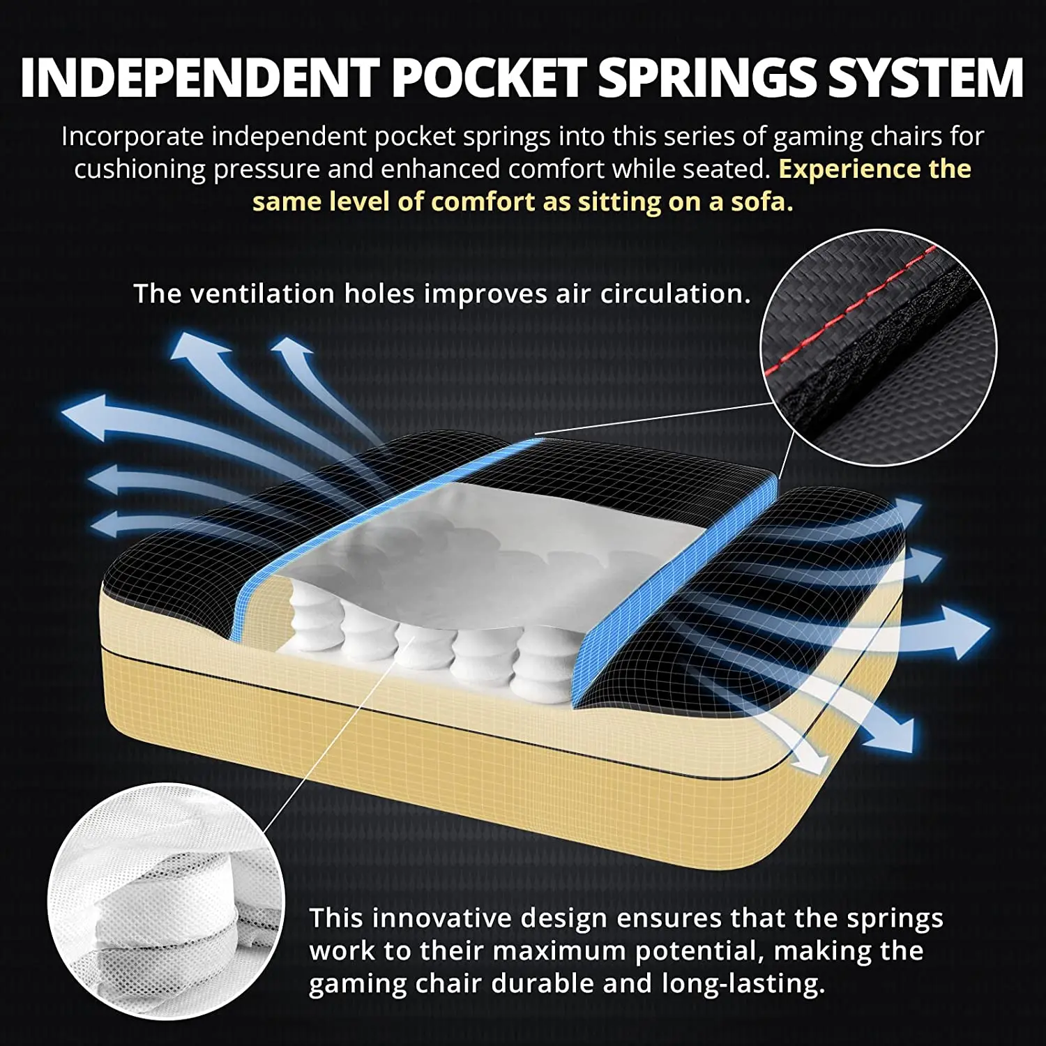 Dowinx Retro Series 6657A-Black - Image 4