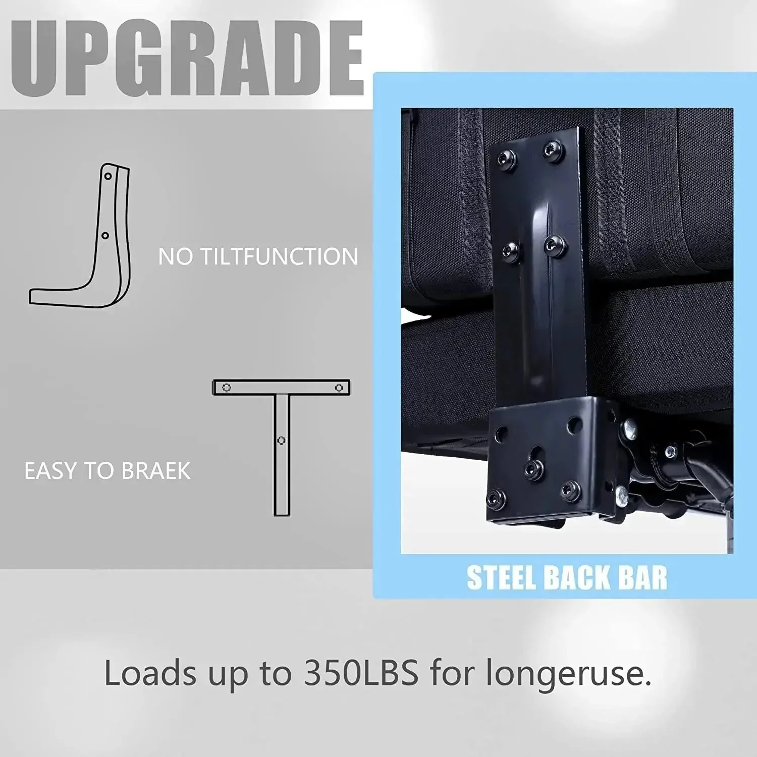 Dowinx Simple Series 6658B-Black&Grey - Image 7