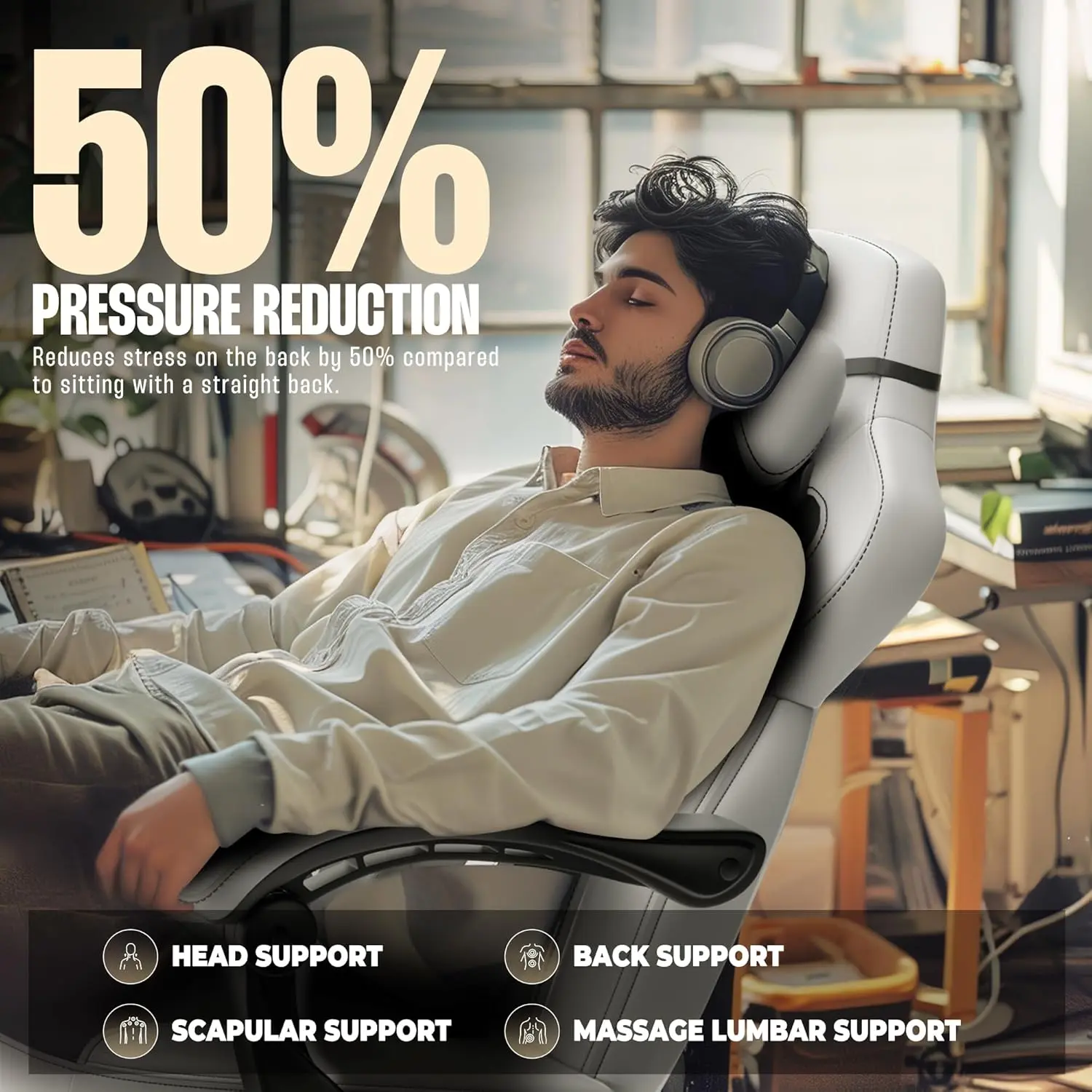 Heavy-Duty Series -MB30 White（PU） - Image 5