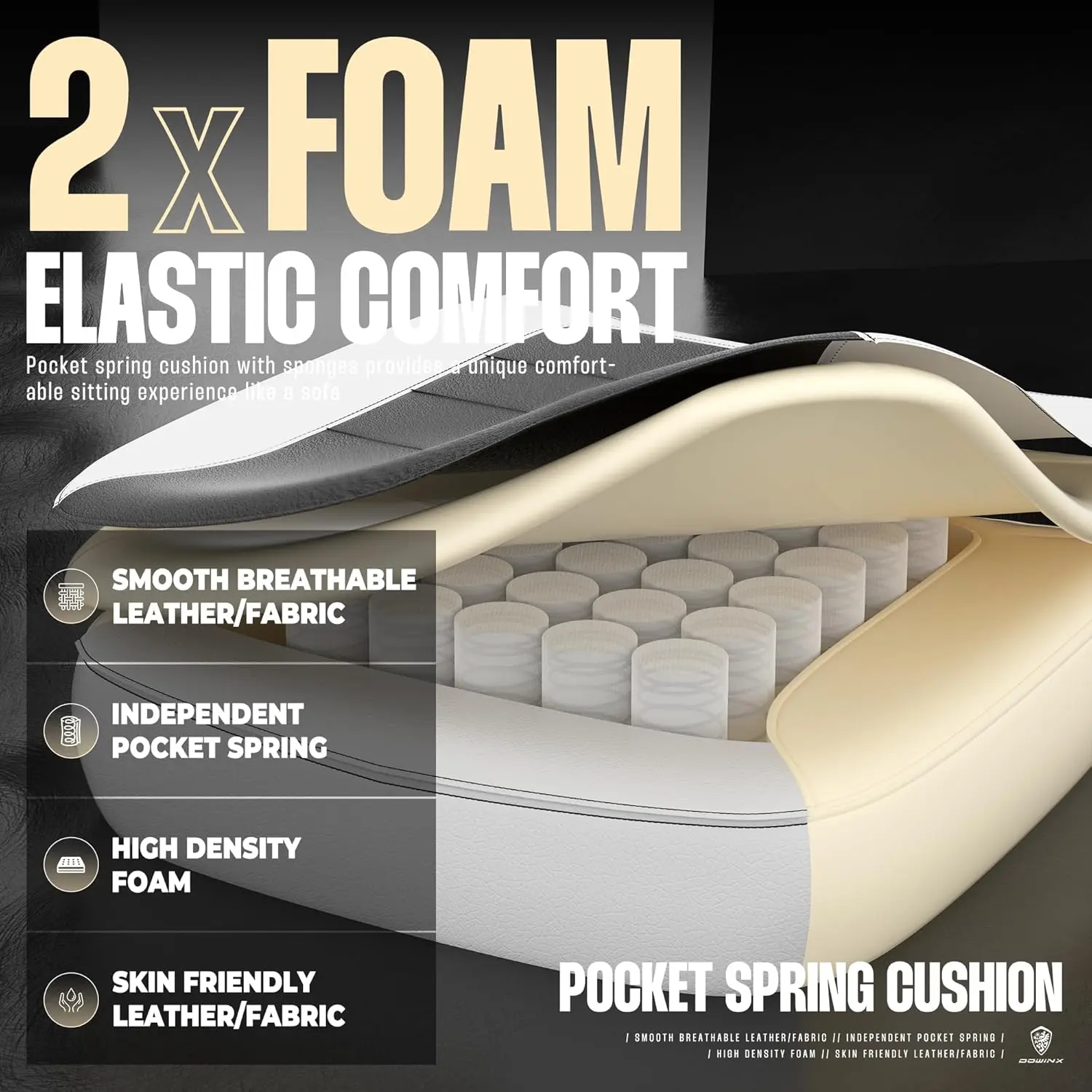 Heavy-Duty Series -MB30 White（PU） - Image 6