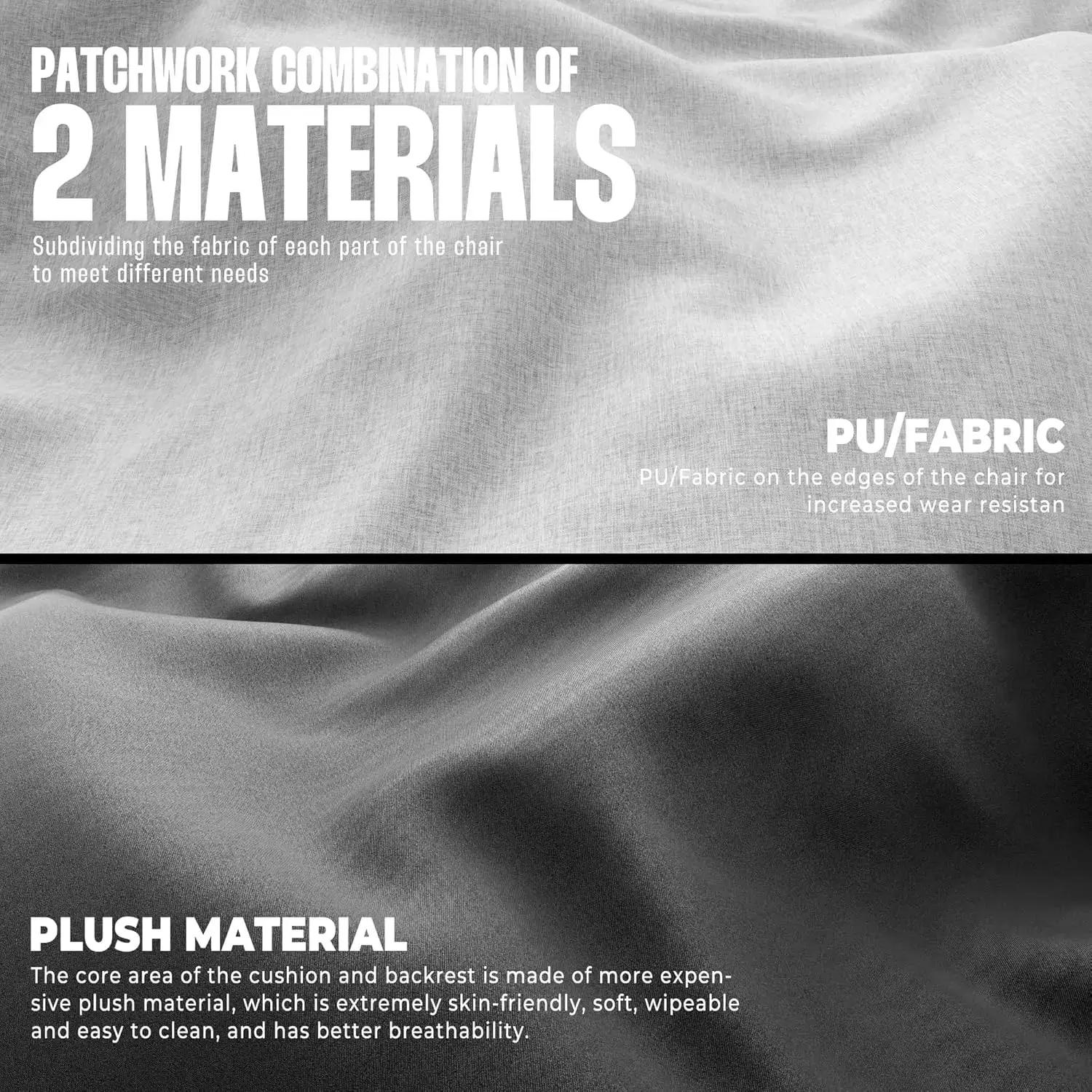 Heavy-Duty Series -MB33B White Grey（Fabric） - Image 5