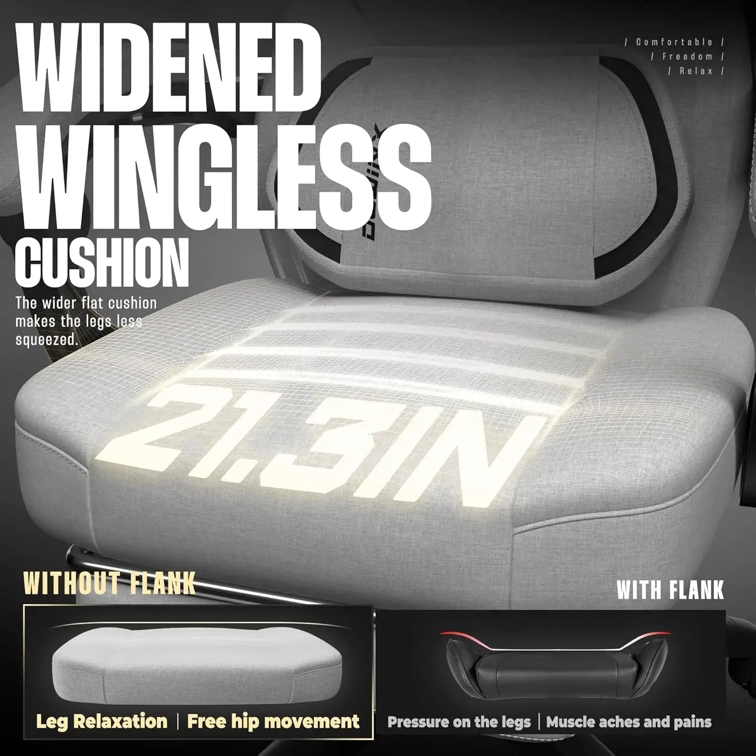 Heavy-Duty Series -MB33B White Grey（Fabric） - Image 6