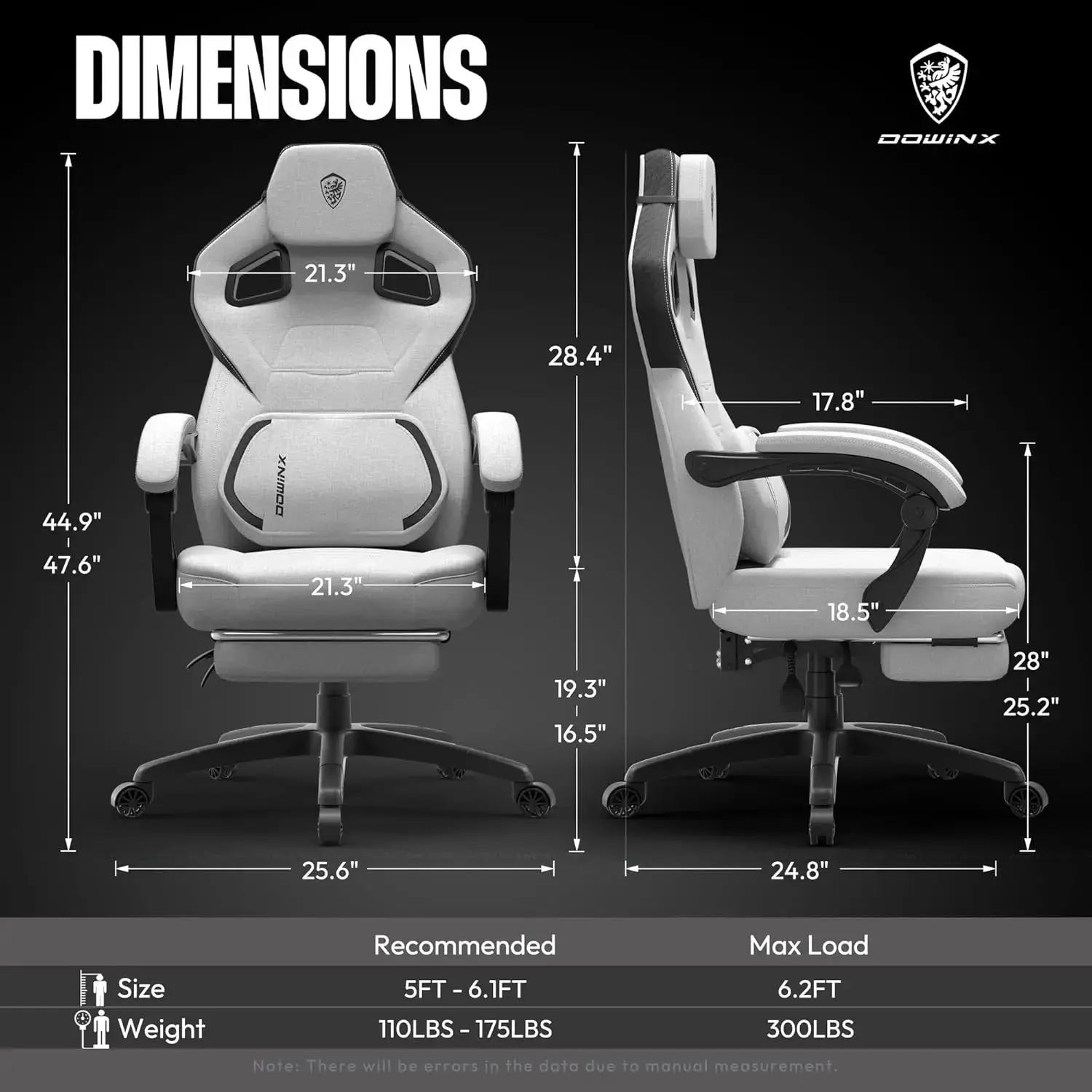Heavy-Duty Series -MB33B White Grey（Fabric） - Image 9