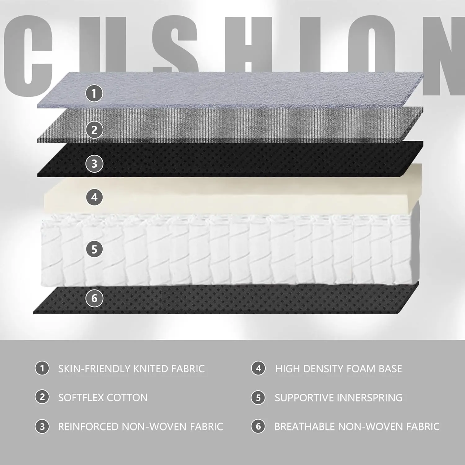 Dowinx Simple Series 6658 Pink and Grey - Image 3