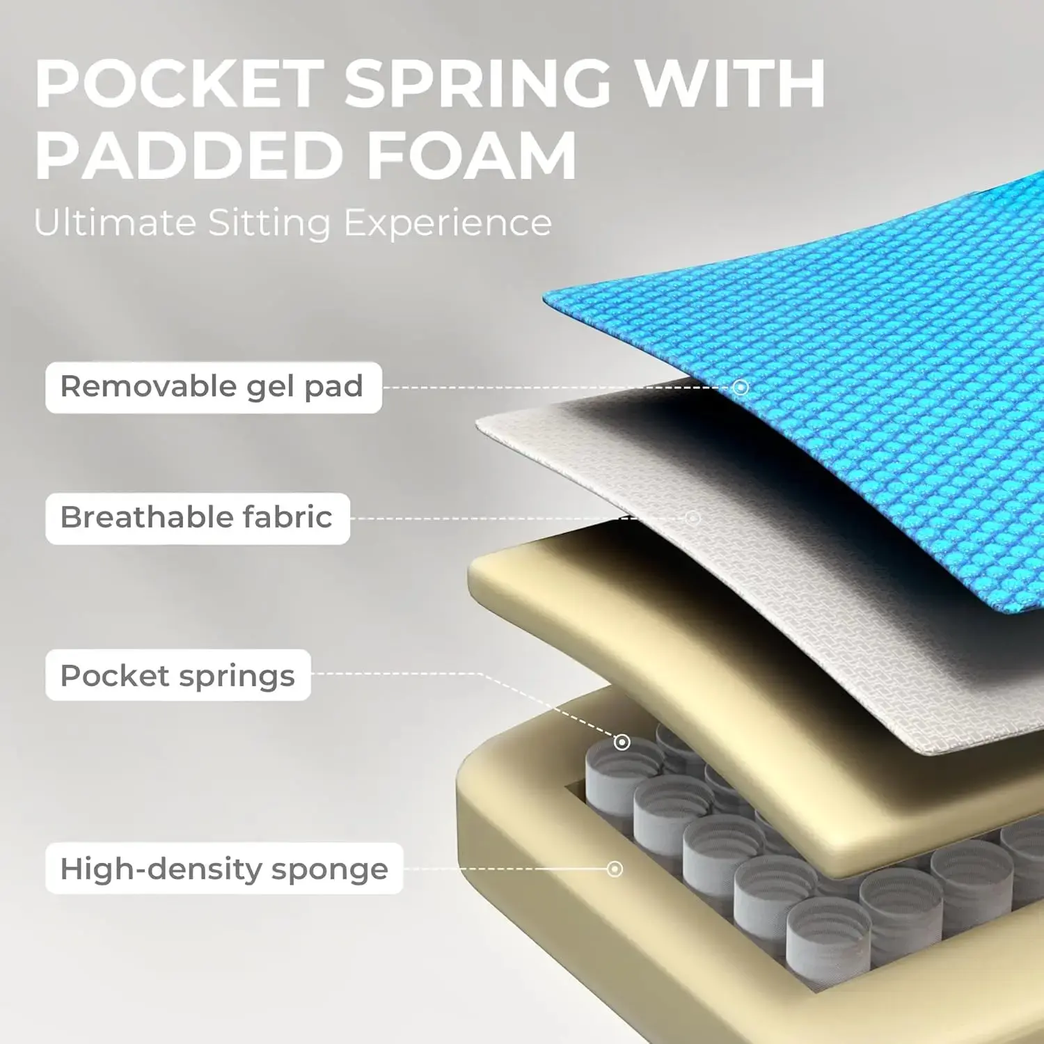 Dowinx Simple Series 6657D-Beige - Image 5