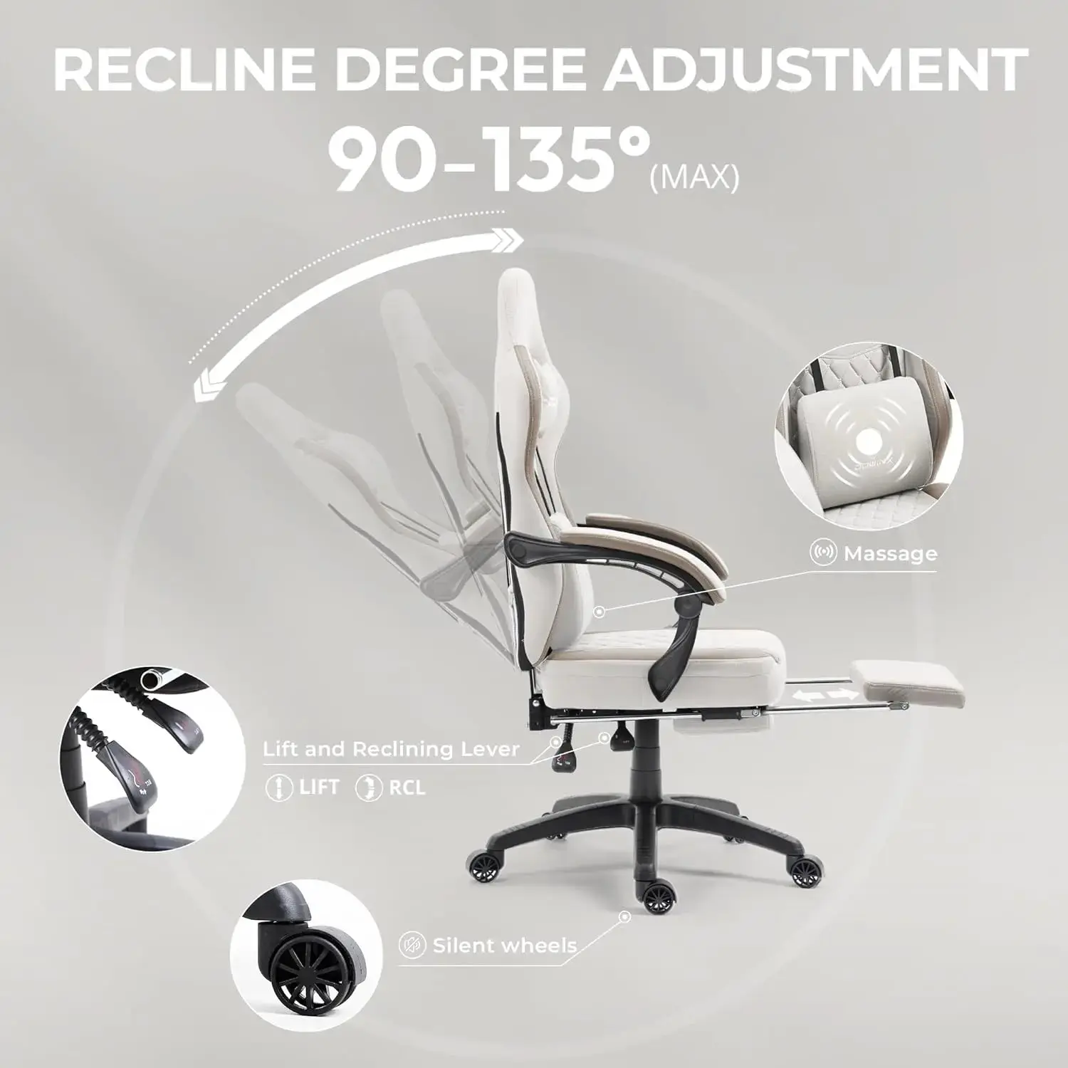 Dowinx Simple Series 6657D-Beige - Image 7