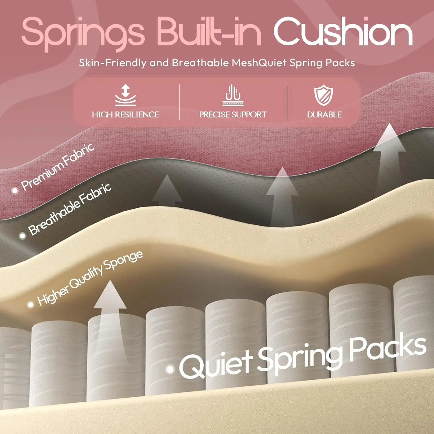 Dowinx Simple Series 6657K Pink - Image 5