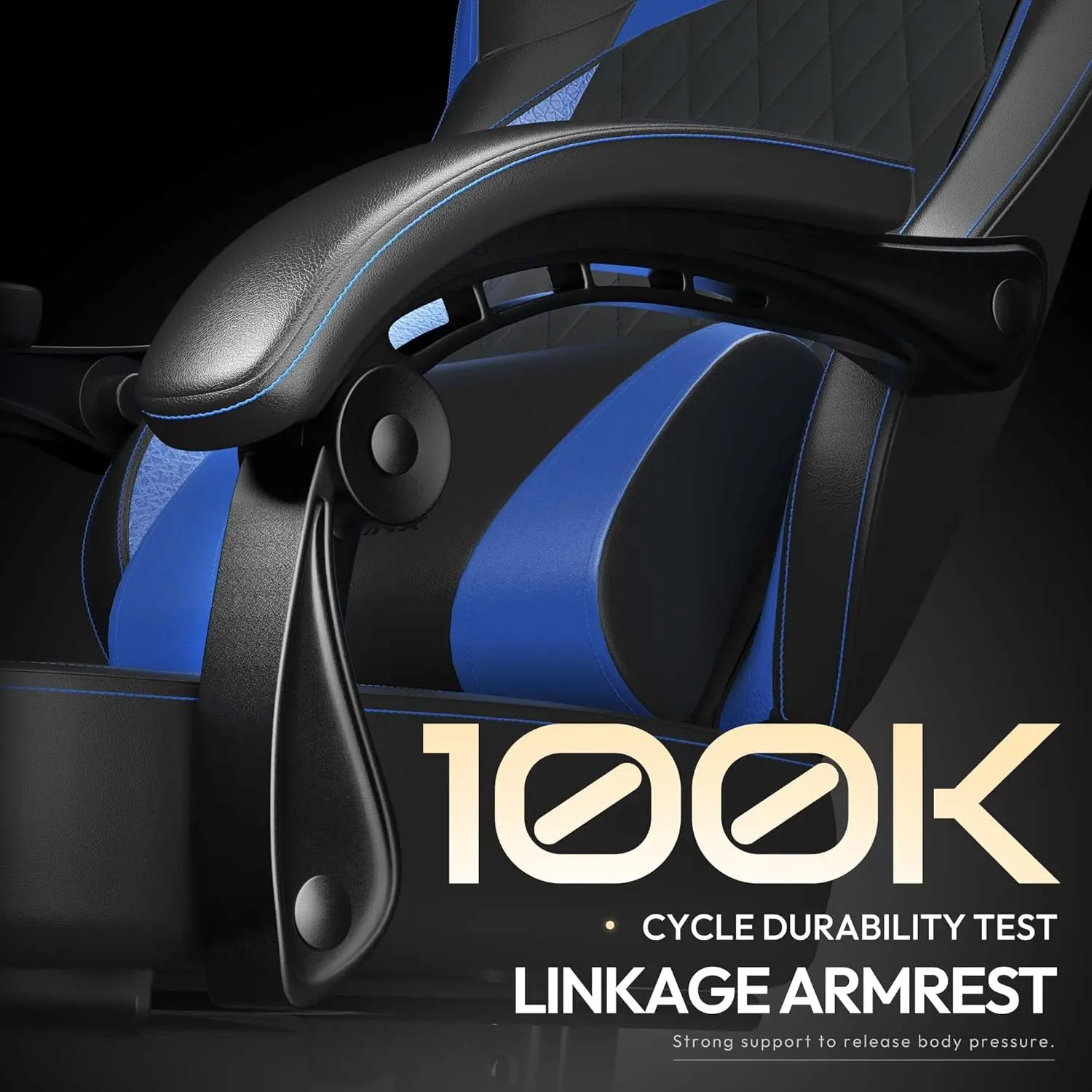 ERGONOMIC SERIES 6650A-Blue New - Image 7