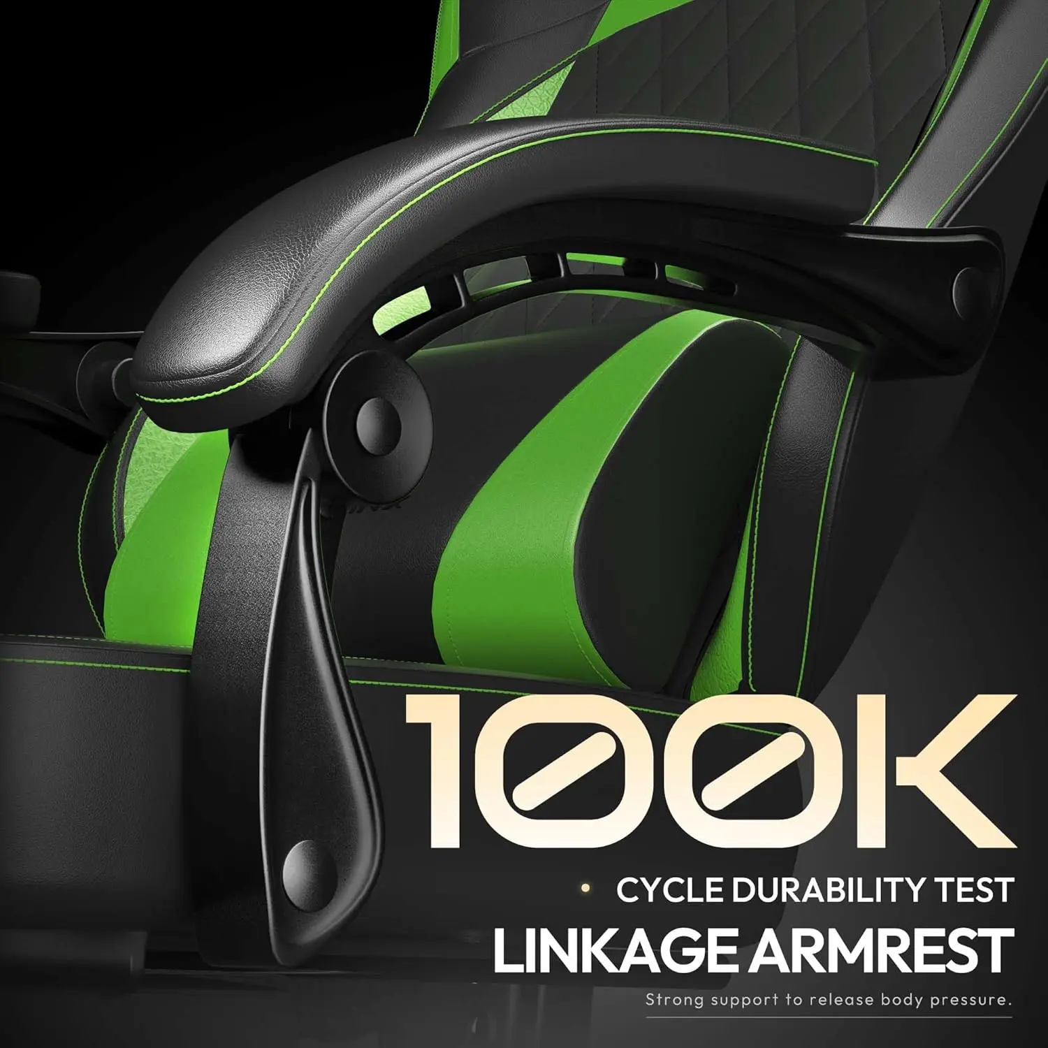 ERGONOMIC SERIES 6650A- Green New - Image 7