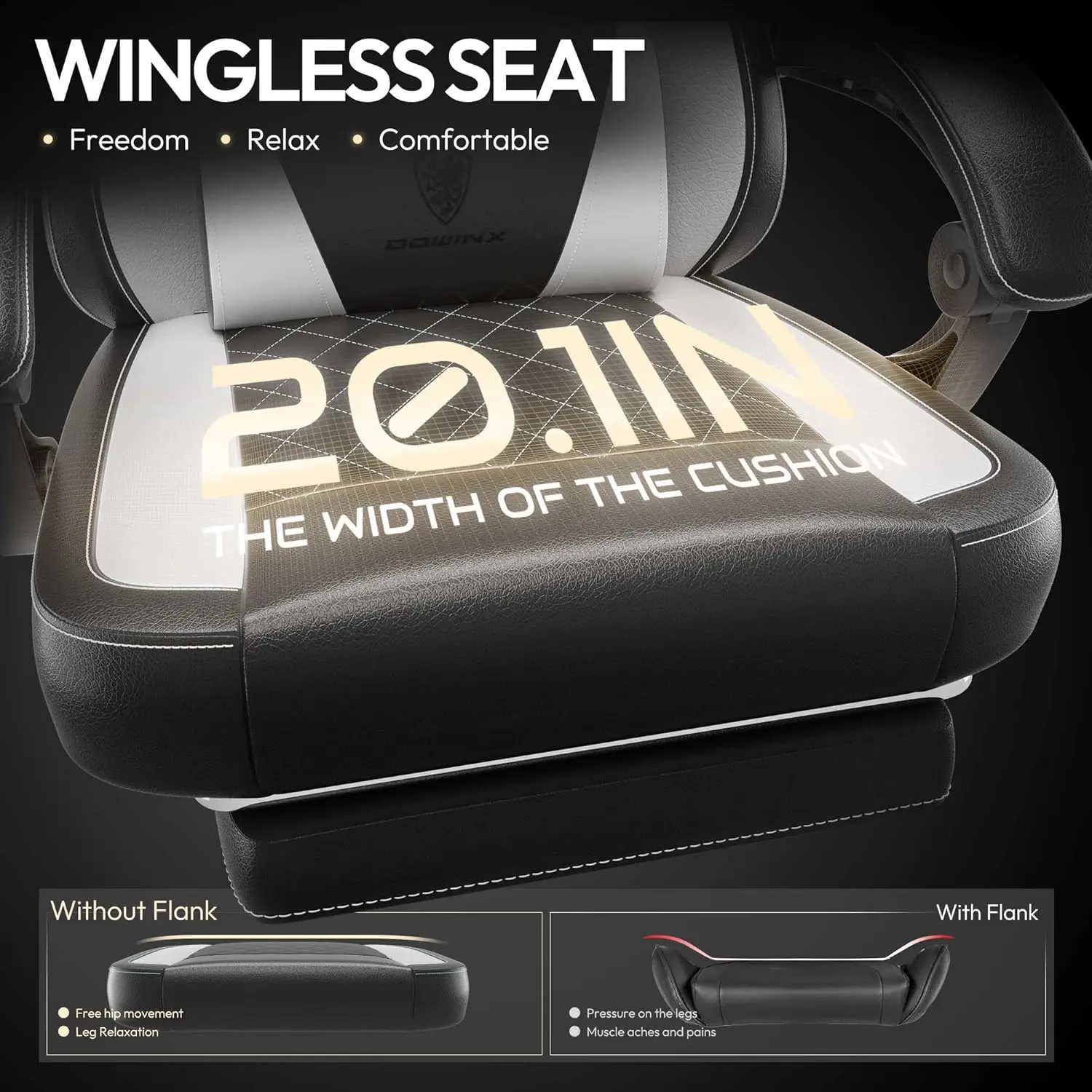 ERGONOMIC SERIES 6650A- New White - Image 4