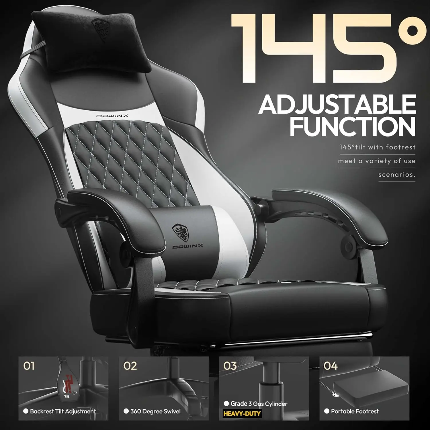 ERGONOMIC SERIES 6650A- New White - Image 6