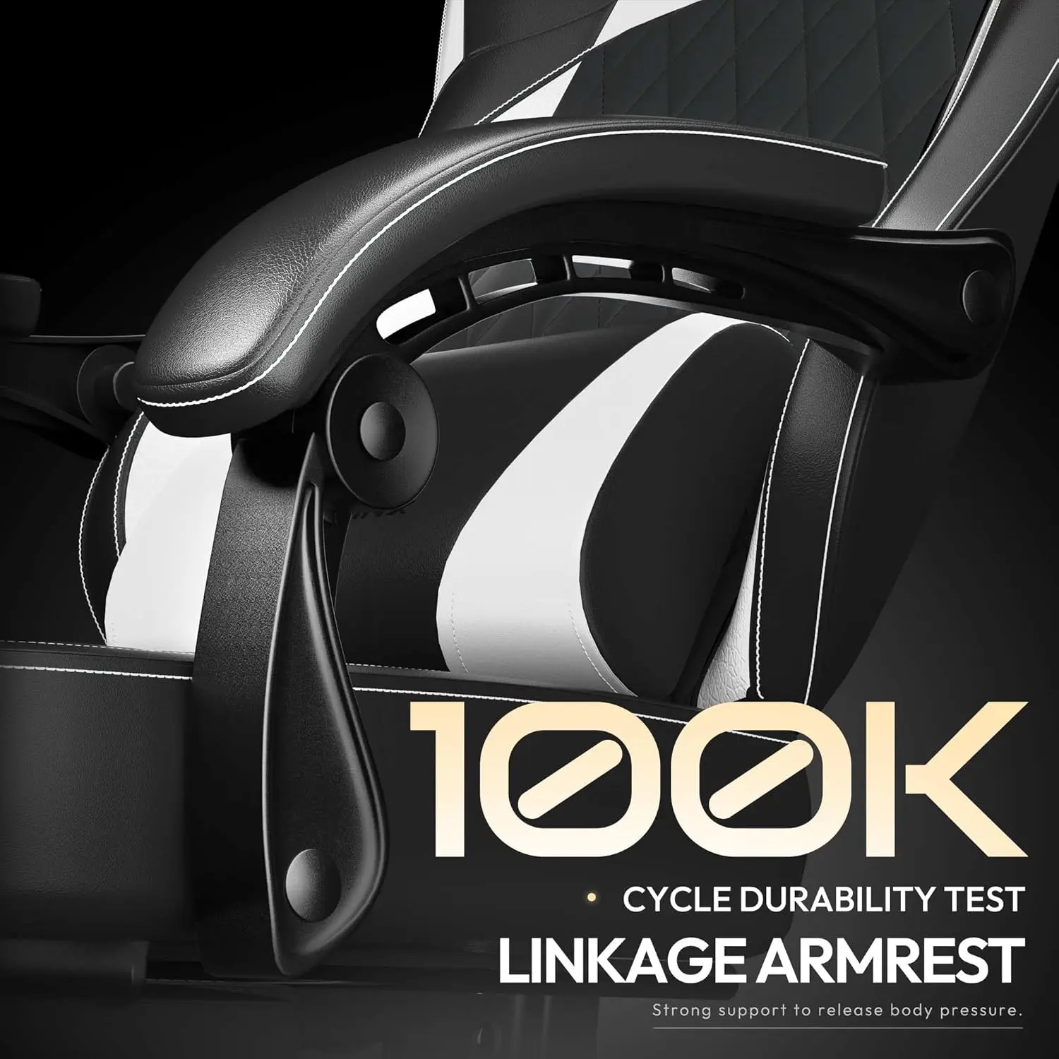 ERGONOMIC SERIES 6650A- New White - Image 7