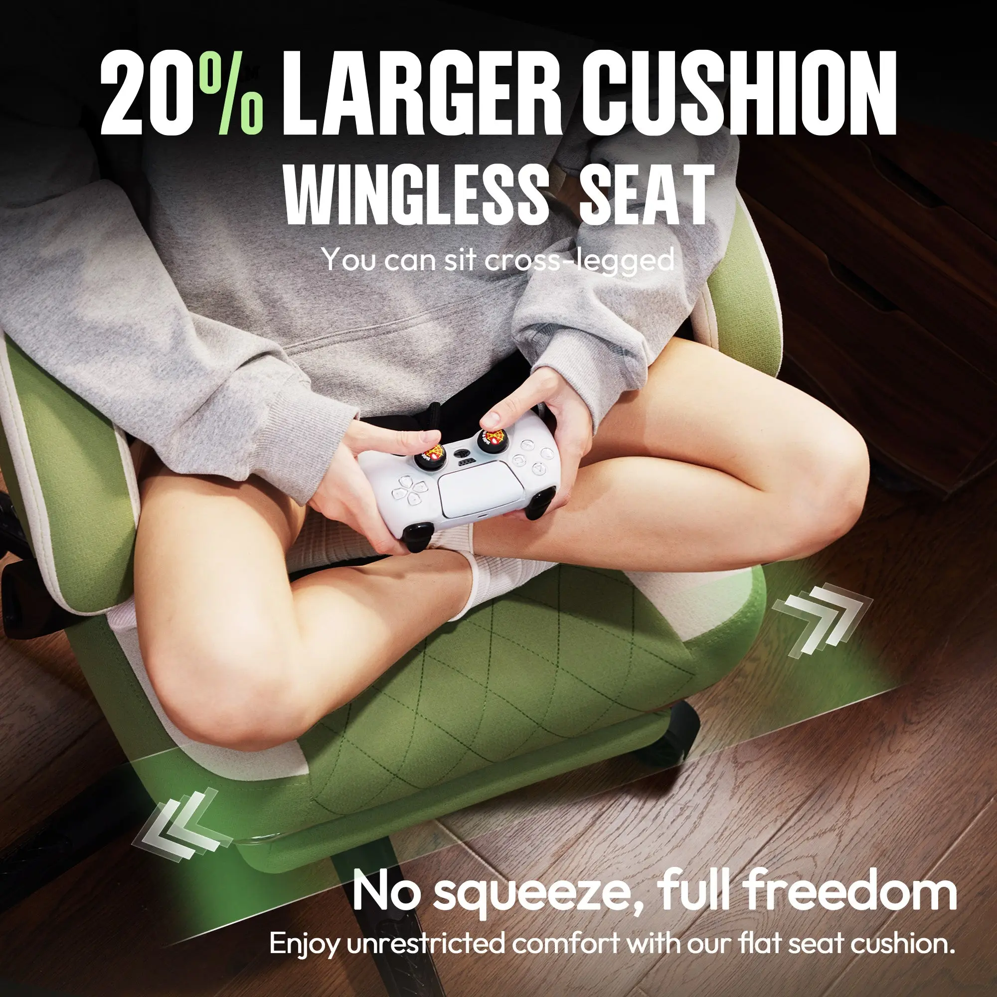 ERGONOMIC SERIES 6650F-Green - Image 7