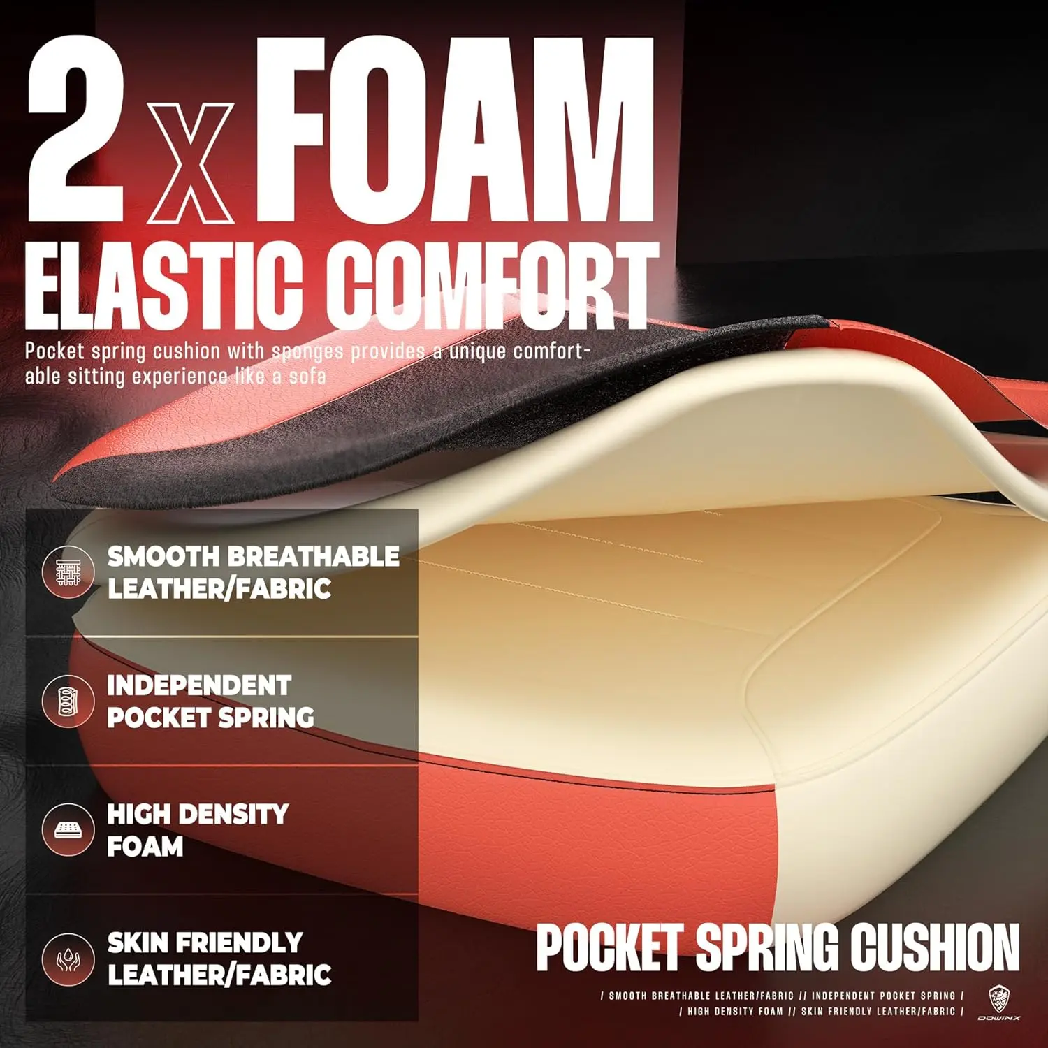 HEAVY-DUTY SERIES MB30 Red（PU） - Image 4