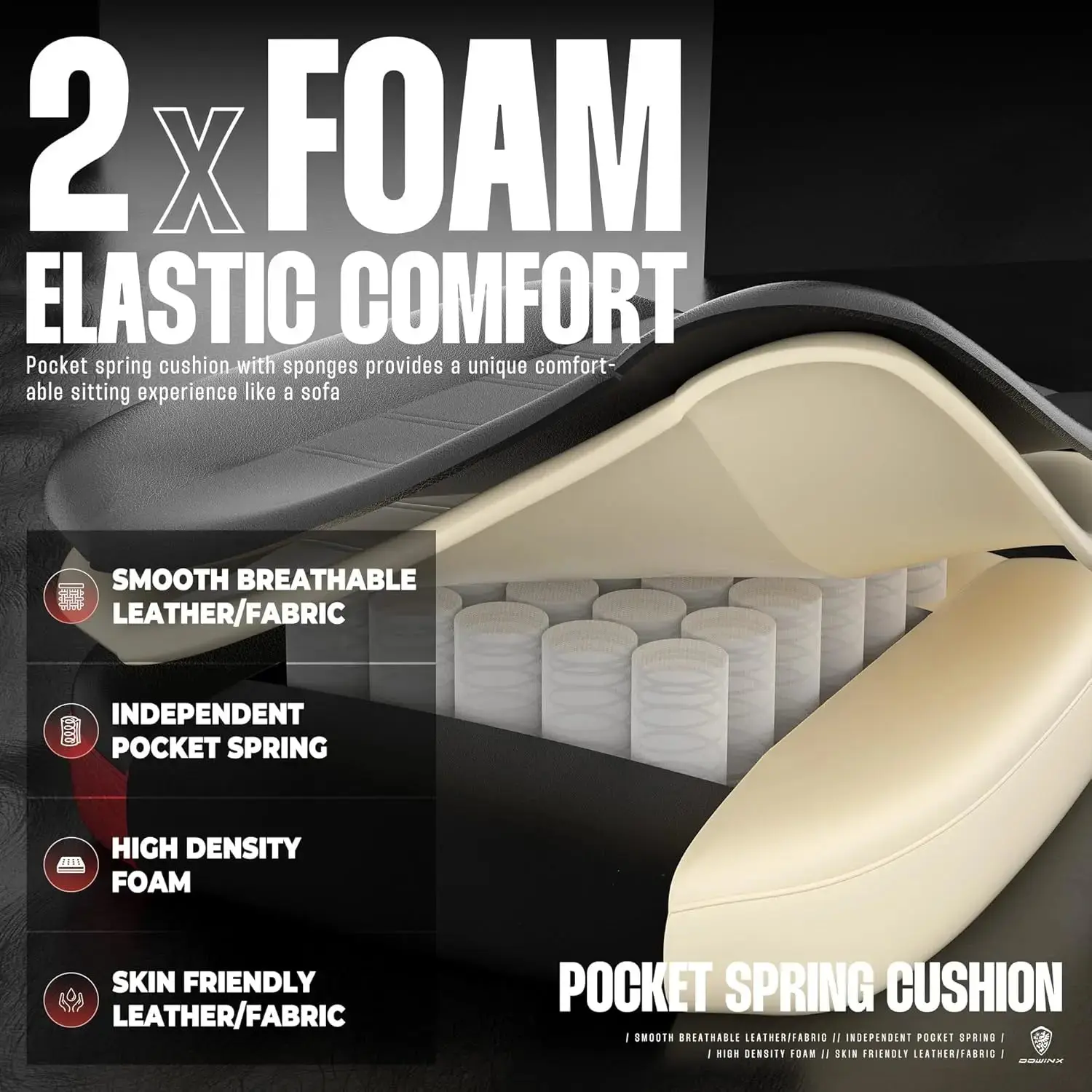 Heavy-Duty Series -MB33 Red（PU） - Image 4