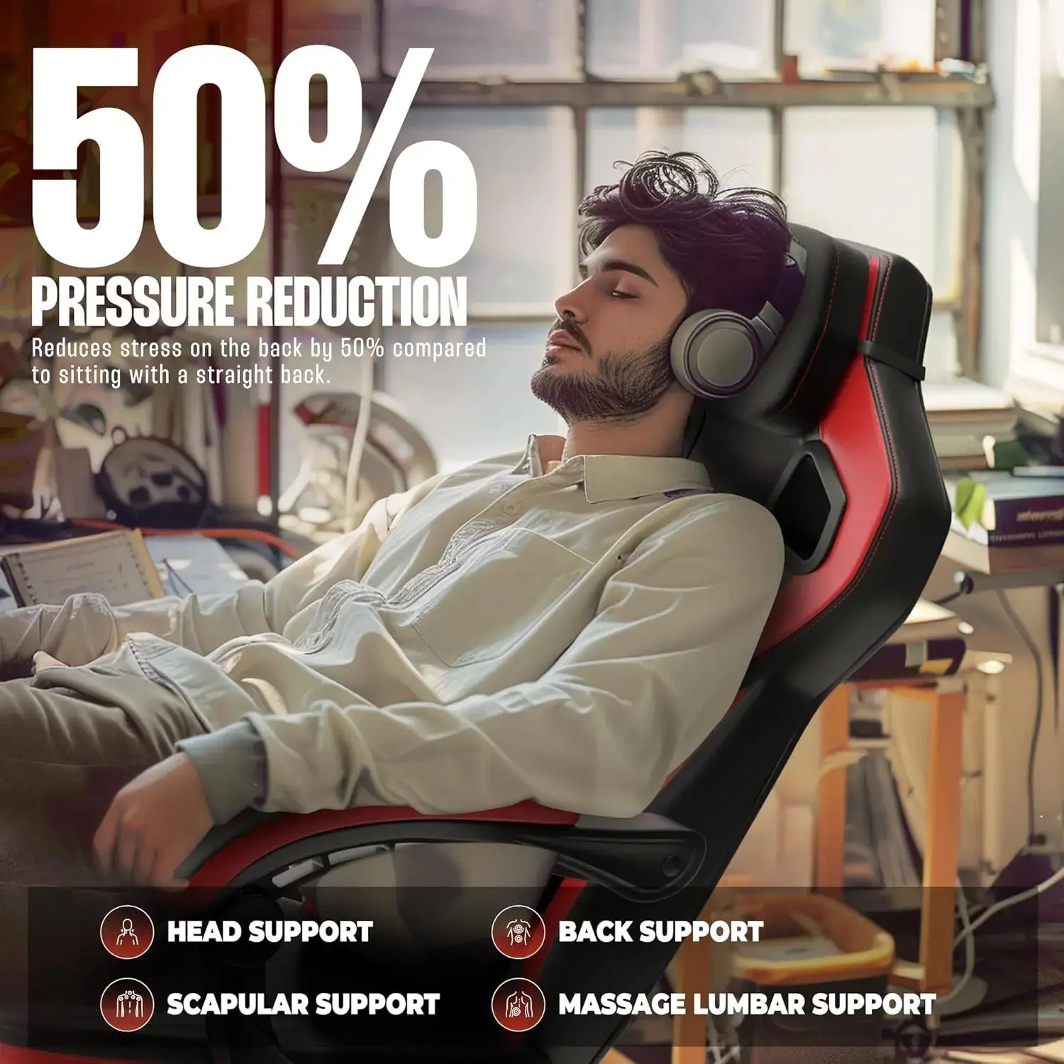 Heavy-Duty Series -MB33 Red（PU） - Image 8