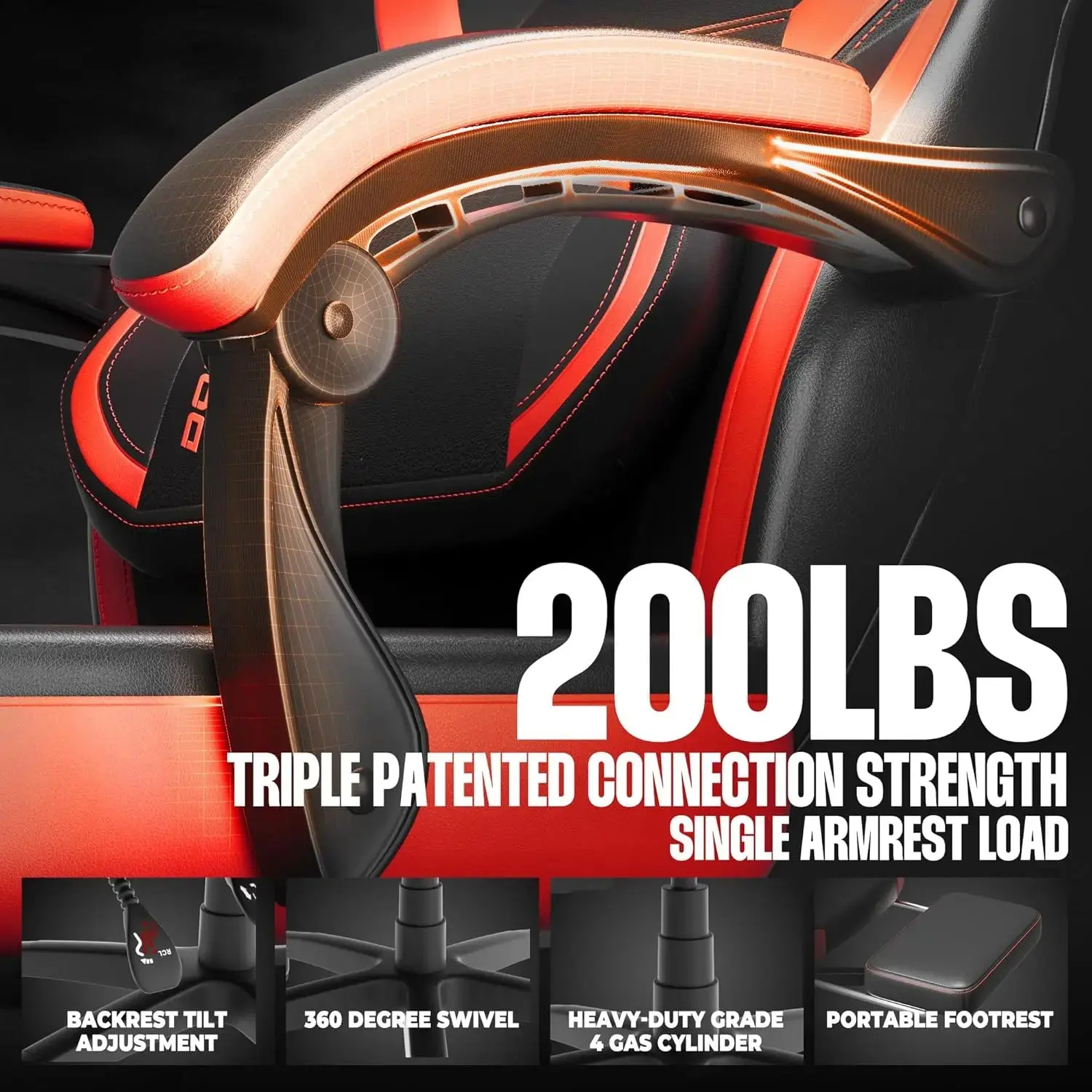 Heavy-Duty Series -MB33 Red（PU） - Image 9