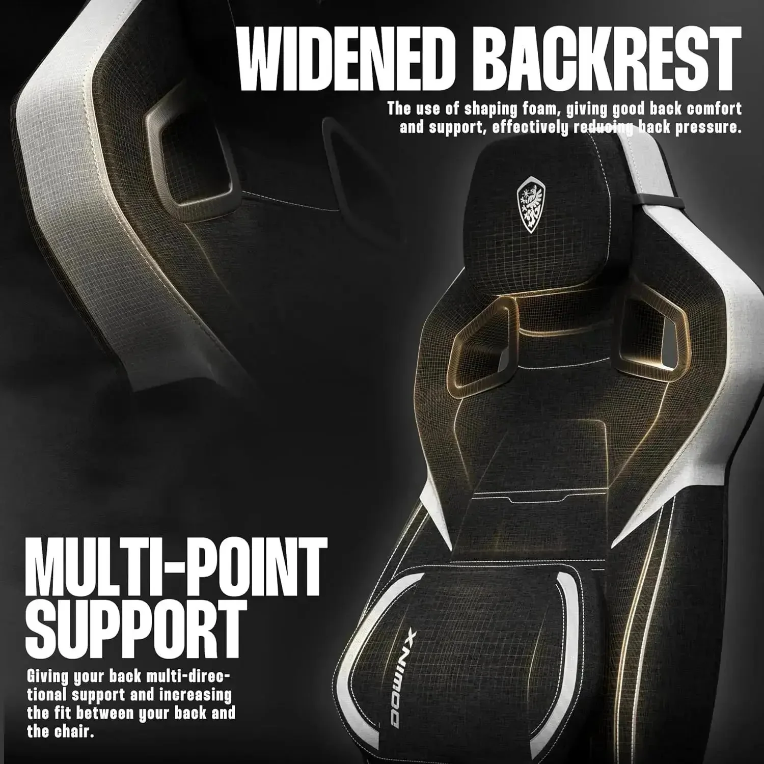 Heavy-Duty Series -MB33B  black（Fabric） - Image 5