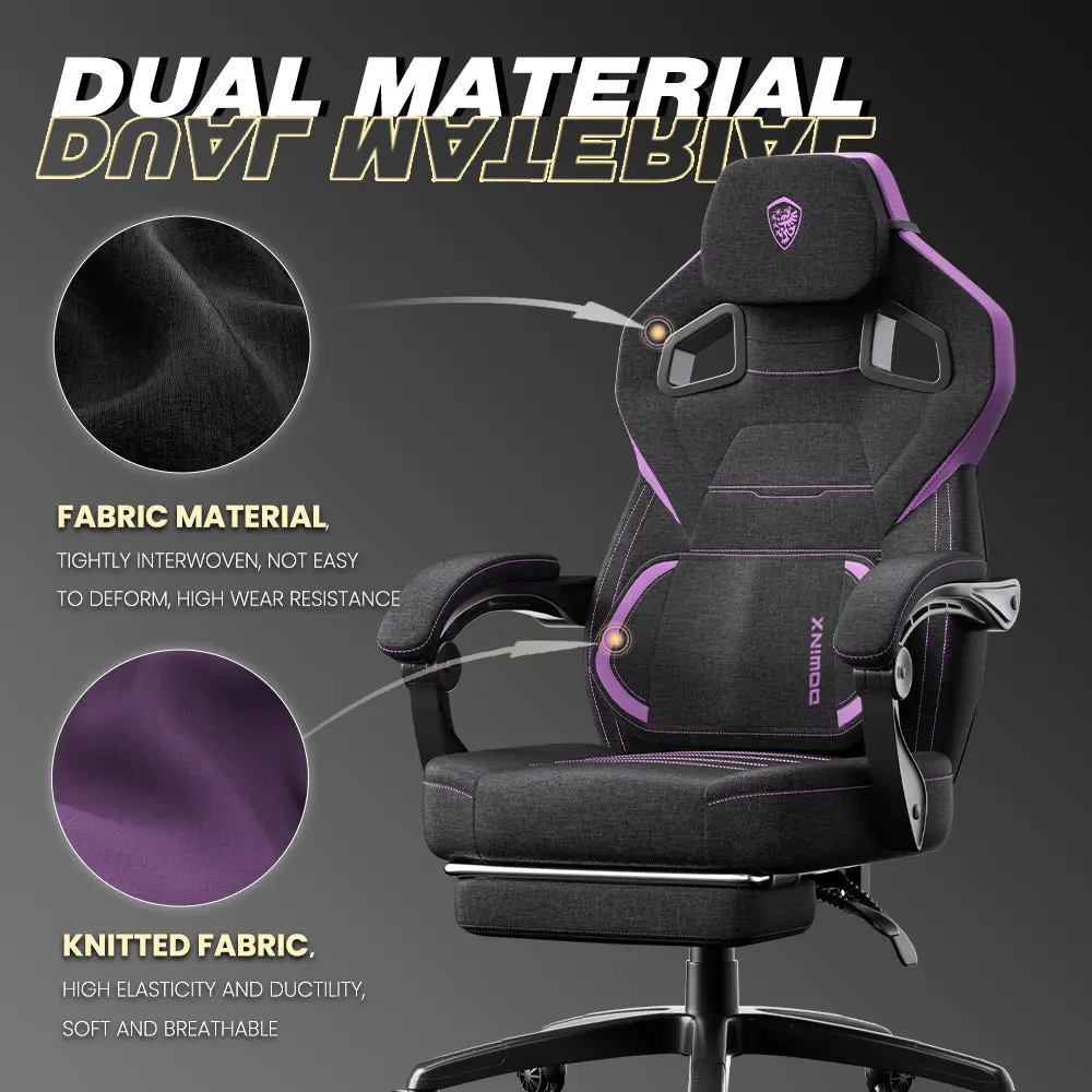 Heavy-Duty Series -MB33B Black Purple（Fabric) - Image 3