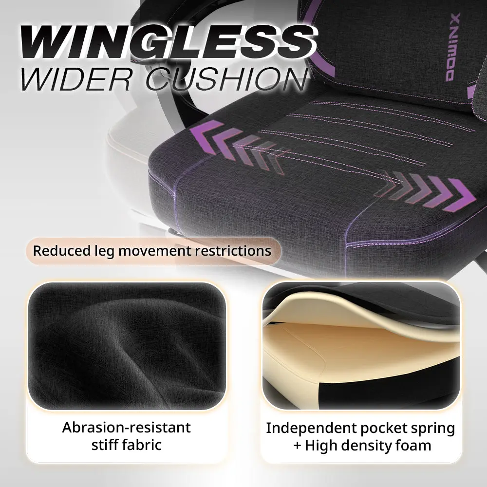 Heavy-Duty Series -MB33B Black Purple（Fabric) - Image 4